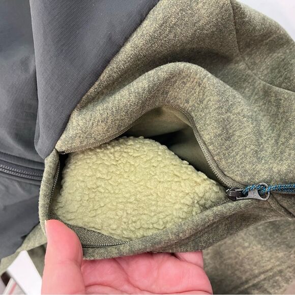 The North Face Tech Sherpa Pullover Fleece Sweatshirt Hoodie Large - Picture 11 of 11